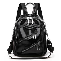 Small Backpack Women Multifunctional PU Leather Backpa 2022 New Fashion High Qua - £31.02 GBP