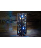 Cyberpunk Night Lamp - Handmade Sci-fi Punk Microscheme Style Table LED ... - €34,17 EUR