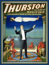 7685.Vintage design 18x24 Poster.Home room office decor.Thurston Magician.Magic  - £21.92 GBP