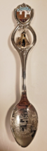Collectible Souvenir Spoon With Eagle Dangling Charm - Denver Colorado - 4.5&quot; - £11.16 GBP