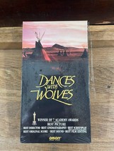 Dances With Wolves VHS Factory Sealed Studio Watermark 1990 1st print Orion - £19.37 GBP