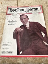 TOOT, TOOT, TOOTSIE GOO&#39; BYE 1927 AL JOLSON JAZZ SINGER MOVIE “Bombo” - $20.32