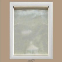 Cream Solar Cordless UV Blocking Fade Resistant Roller Shades 68&quot;Wx72&quot;L ... - £26.14 GBP