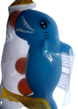 Easter Shark Popper Ball 1 set 3 balls Sealed Pop Toy Shooter Ocean Blue Nip 3+ - £8.56 GBP