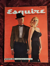 Esquire March 1957 Janet Lake Diana Van Der Vlis Thornton Wilder Anthony C West - £20.08 GBP