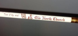 Souvenir Pencil Old North Church Boston One if by Land, Two if by Sea Un... - $10.00