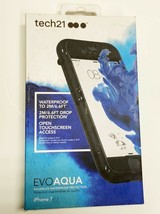 Tech21 EVO Aqua Waterproof Case for Apple iPhone 7 / 8 Black drop protection - £10.55 GBP