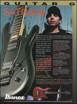 Joe Satriani Ibanez JS1000 Deluxe Guitar 1996 advertisement 8 x 11 ad print - £3.32 GBP