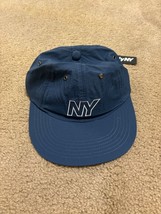 OnlyNY 5 Panel Blue Trucker Hat Baseball Cap NWT Unisex Adjustable Size - £26.11 GBP