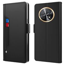 For Huawei nova Y91 4G Anti-Scratch Leather Cell Phone Case Mirror Card ... - $11.92