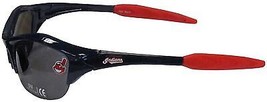 Cleveland Indians MLB Chief Wahoo Rimless Half Sport Blade Frame Sunglasses - £15.65 GBP
