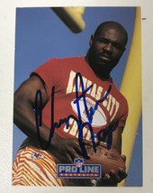 Christian Okoye Autographed Signed 1991 Pro Line Football Card - Kansas City Chi - £7.82 GBP