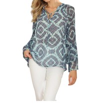 Veronica M flare sleeve blouse in Odelle - size M - £47.32 GBP