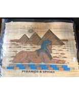 GENUINE ORIGIONAL CULTURAL EGYPTION PAINTINGS ON PAPYRUS - $143.90 CAD