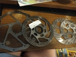 Lot of 4 Bicycle Disc Brakes — Shimano, Avid, unbranded - $20.30