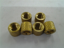 3000pc STKC-256-10 Molded-in Knurled Inserts Nut Thru-Threaded Nuts PCB Rivnut image 5