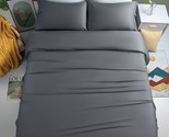 100% Cooling Bamboo Sheets Set- Queen Size 1800 Thread Count Soft Bed Sh... - $101.99