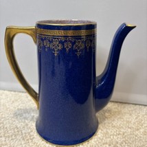 VINTAGE Wilton Ware CHOCOLATE COFFEE TEA POT Vase England Stoke On Trent 6” - £15.46 GBP