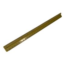 C2F Inc 190 Architect Scale Ruler U.S. Std Made in Germany Yellow - $15.83