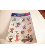 TOY SPECIAL-  CIRCUS CLOWNS STICKER SHEET-  NEW CLOSEOUT- SH - $6.24 CAD