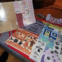 Scrapbooking page sets kits lot, NEW sealed Spongebob, Hannah Montana, o... - $21.58