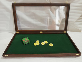 Wooden Display Showcase for Collectibles Exhibition Display for Fair, Co... - $164.34