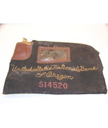 UNITED STATES NATIONAL BANK OF OREGON MONEY DEPOSIT BAG S14520 - $45.00