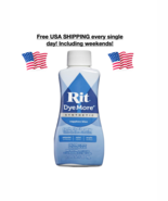 New Rit DyeMore Synthetic Fiber Dye Sapphire Blue Polyester Nylon Acryli... - $338.51 MXN