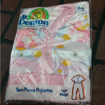 Dr Denton 6mos 2 Piece Pajama Set Bears Pink - $39.60