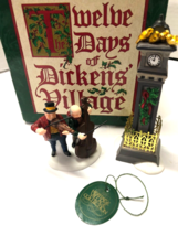 Dept 56 Heritage Dickens Village Four 4 Calling Birds Accessory - £15.82 GBP