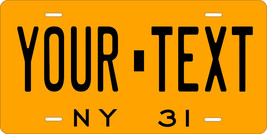 New York 1931 License Plate Personalized Custom Car Bike Motorcycle Moped Tag - £8.78 GBP+