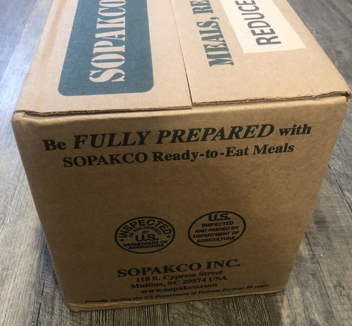 New Sealed Sopakco Emergency Ration Meals Reduced Sodium 06/01/2026 Item image 2