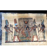 GENUINE ORIGIONAL CULTURAL EGYPTION PAINTINGS ON PAPYRUS - £82.13 GBP