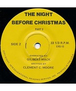 The Night Before Christmas [Vinyl Single 7&#39;&#39;] [Vinyl] Cldment C. Moore a... - £12.41 GBP