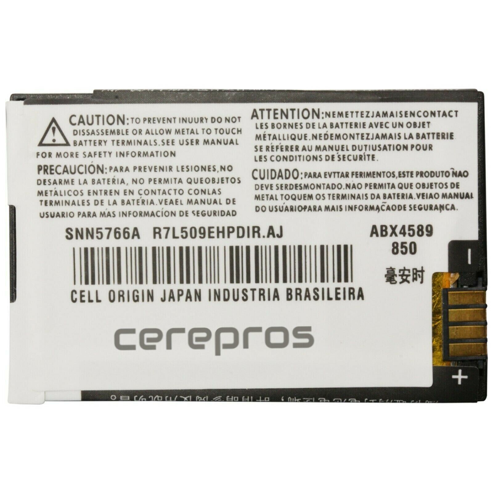 Replacement Cell Phone Battery For Motorola Bt50 Bt51 Battery Pack - $29.99