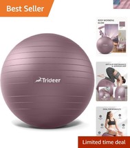 Anti-Burst Exercise Ball - Slip Resistant &amp; Durable for Fitness and Offi... - $40.50