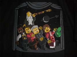 TeeFury Lego LARGE &quot;Science, The Musical&quot; Lego Astronomers Mash Up BLACK - £10.81 GBP