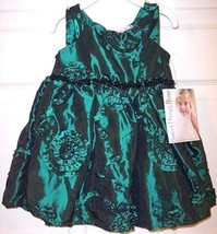 NWT Sweet Heart Rose Emerald Green Soutache Party or Holiday Dress, 12M, $54 - £12.48 GBP