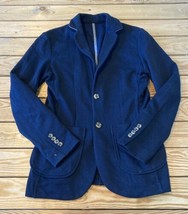 Jack &amp; Jones Men’s Button front blazer Jacket Size 46 Navy Ee - £19.61 GBP