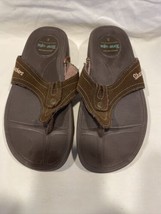 Womens Skechers Tone Ups Chocolate Thong Sandals Flip Flops SN 46694 Size 8 - £11.07 GBP
