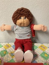 Vintage Cabbage Patch Kid Boy HM#2 HONG KONG KT Factory 1985 Auburn Loops - £169.06 GBP