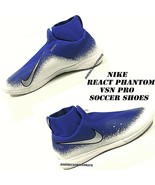 NIKE REACT PHANTOM VSN PRO NEW MEN&#39;S SOCCER SHOES A03276-410 SIZE 10,13 ... - $90.49 CAD