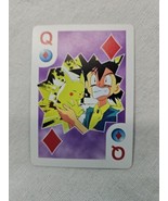 Vintage 1999 Bicycle Pokemon Playing Card Queen of Diamonds BUY 2 GET 2 ... - €2,58 EUR