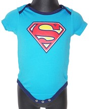 Vintage DC Comics Superman - 1-PC Infant Baby Suit 3-6 Month Short Sleeve 2015 - £4.74 GBP