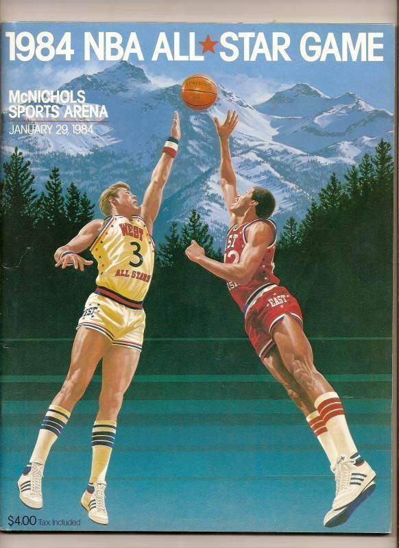 Primary image for 1984 NBA All Star Game Program Denver