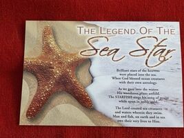 Oregon Postcard The Legend of the Sea Star New Unposted - $3.99