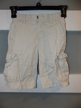 Cherokee Adjustable Waist Khaki Cargo Shorts Size 5 Boy&#39;s Euc - £15.69 GBP