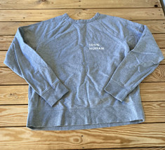 Everlane Men’s 100% Human sweatshirt size M Grey Sf3 - £30.46 GBP