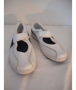 Keds Womens Mary Jane Comfort Shoes Sz 8 White Blue Leather Casual Hook ... - $371.81 MXN