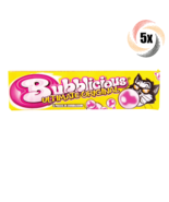 5x Packs Bubblicious Ultimate Original Flavor Bubble Gum | 5 Pieces Per ... - £7.88 GBP